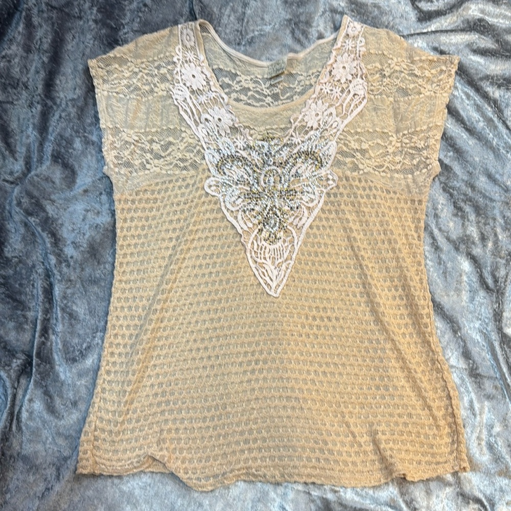 Daytrip Multicolored Embellished Blouse